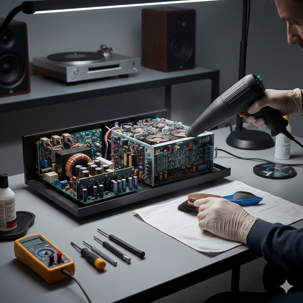 Inicio limpieza de interior