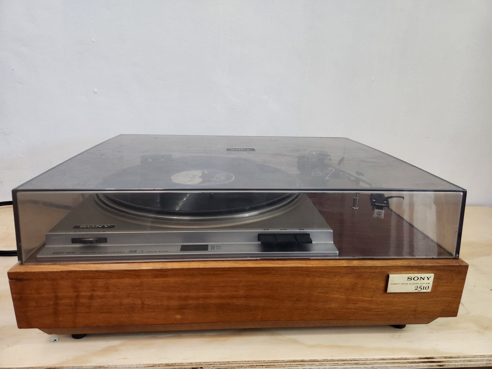 tocadiscos sony ps 2510 – direct drive vintage