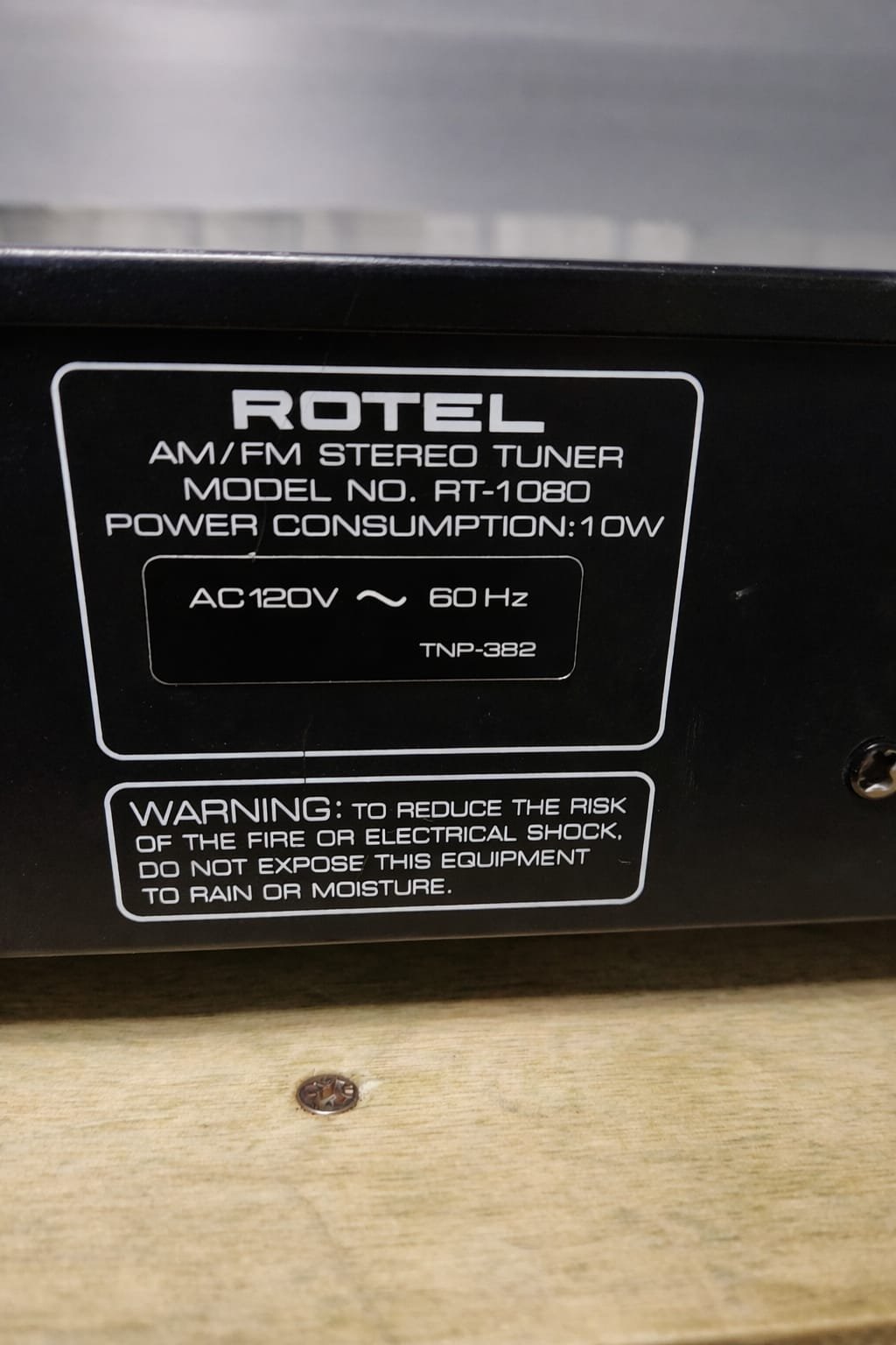 Tuner Rotel RT-1080 - Imagen 5