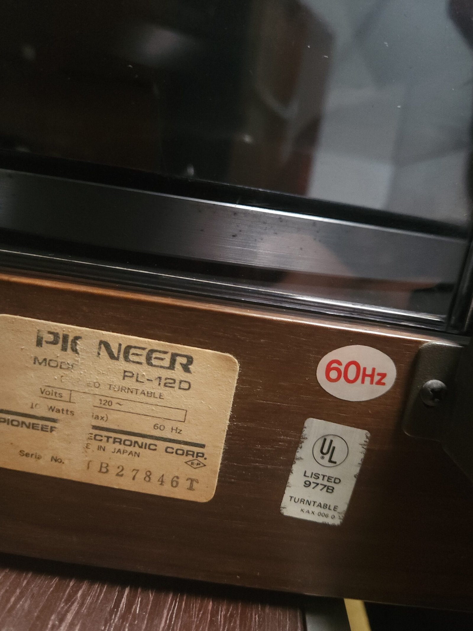 Tornamesa Pioneer PL-12D | Vintage Japonés Original - Imagen 7