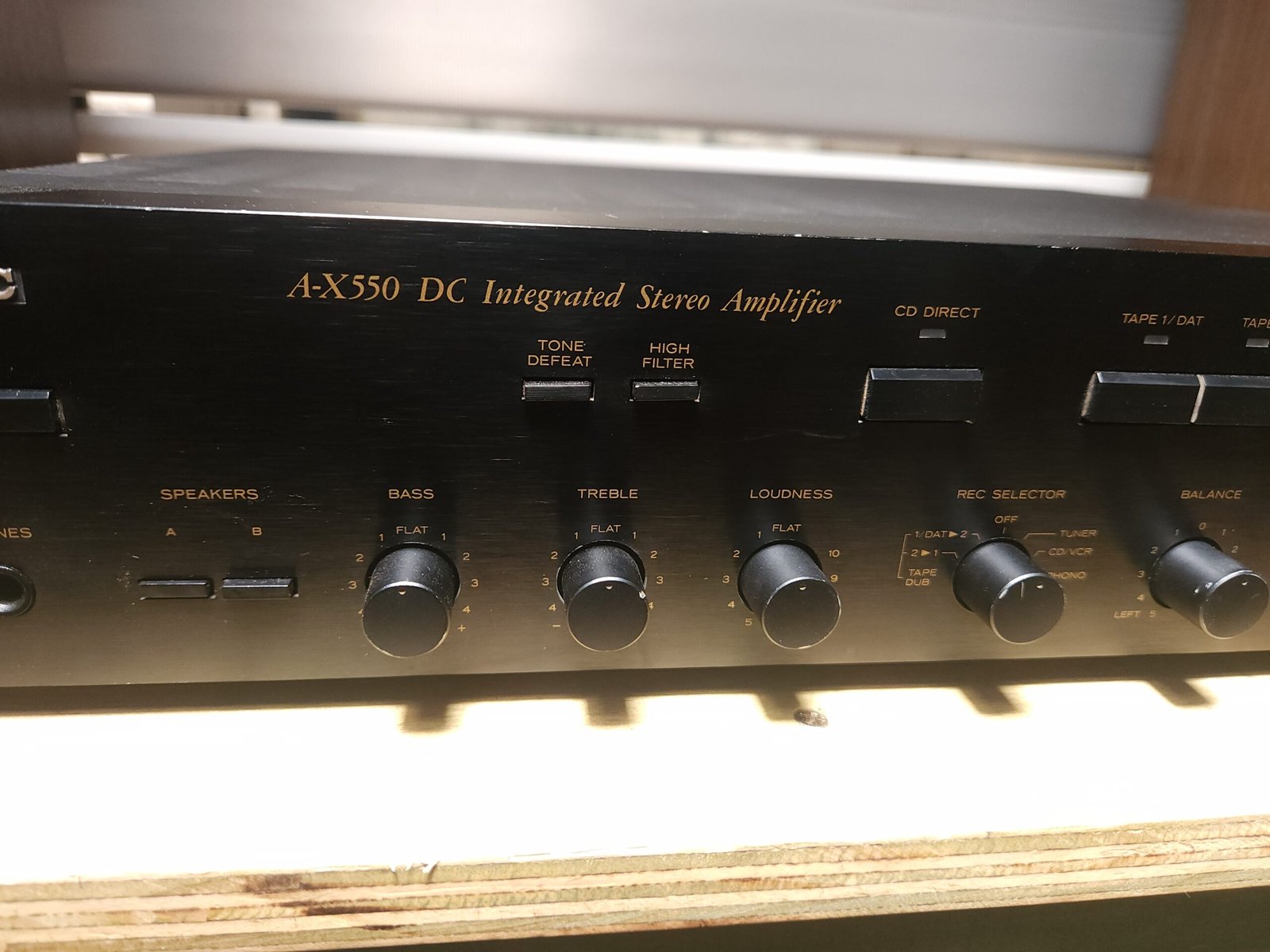 Amplificador TEAC A-X550 DC | Hi-Fi Vintage Japonés - Imagen 6