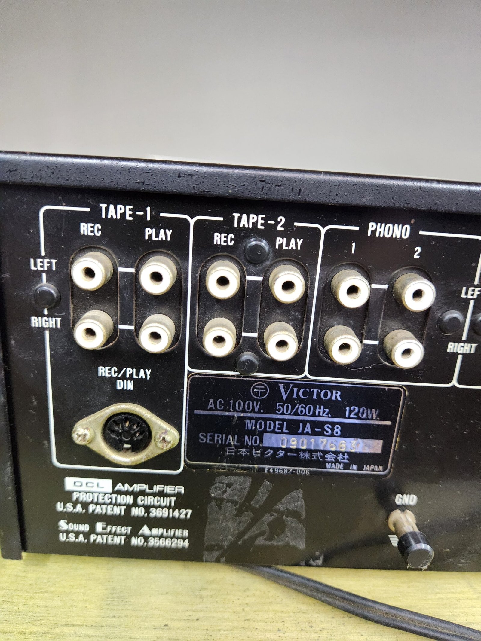 Victor JA-S8 – Amplificador Hi-Fi Clásico Japonés - Imagen 5