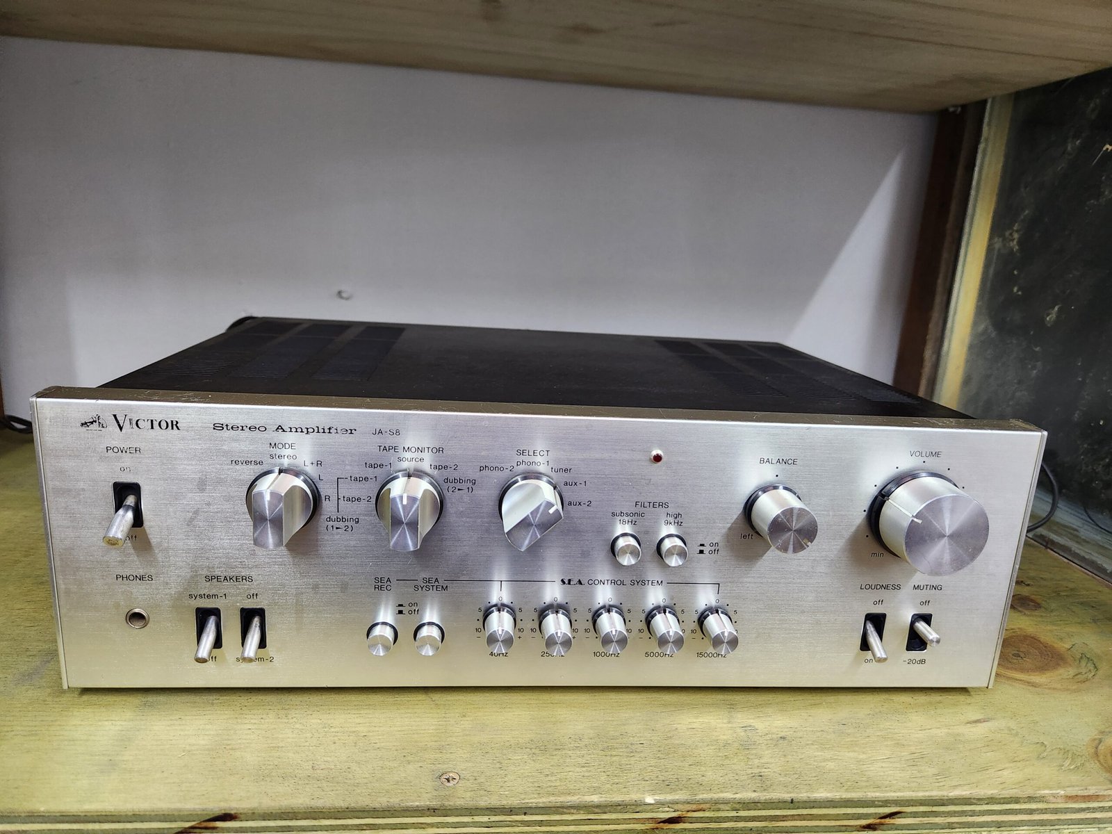 Victor JA-S8 – Amplificador Hi-Fi Clásico Japonés - Imagen 2