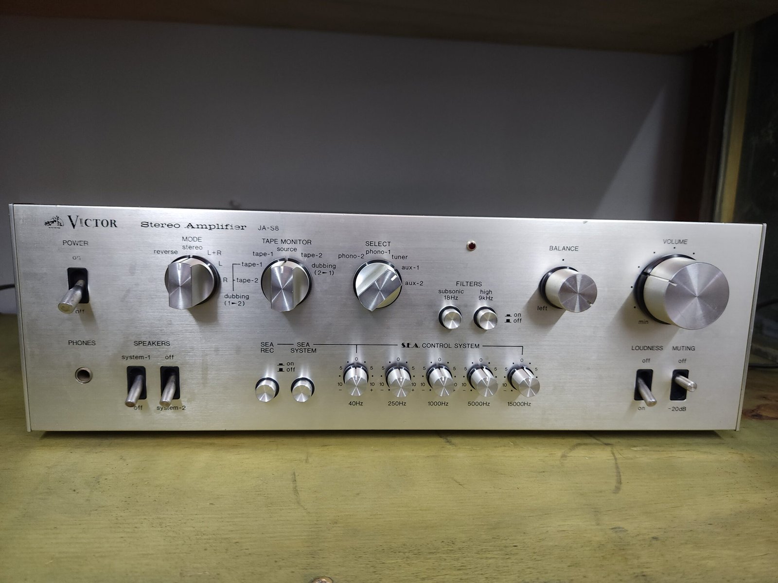 Victor JA-S8 – Amplificador Hi-Fi Clásico Japonés - Imagen 11