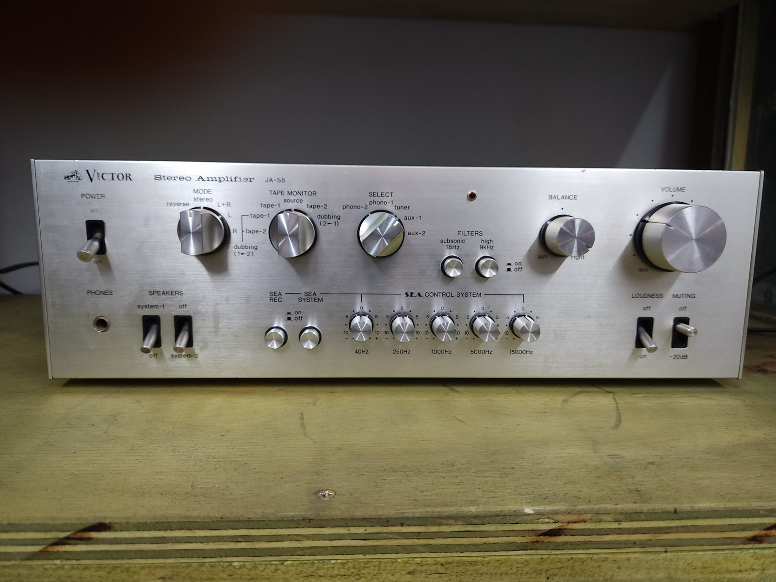 Victor JA-S8 – Amplificador Hi-Fi Clásico Japonés - Imagen 9