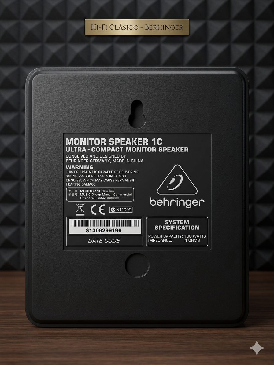 🔊 Behringer Monitor 1C - Imagen 5