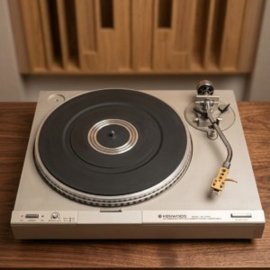 🎶 Kenwood KD-3100 – Tornamesa Direct Drive Vintage de Precisión Japonesa