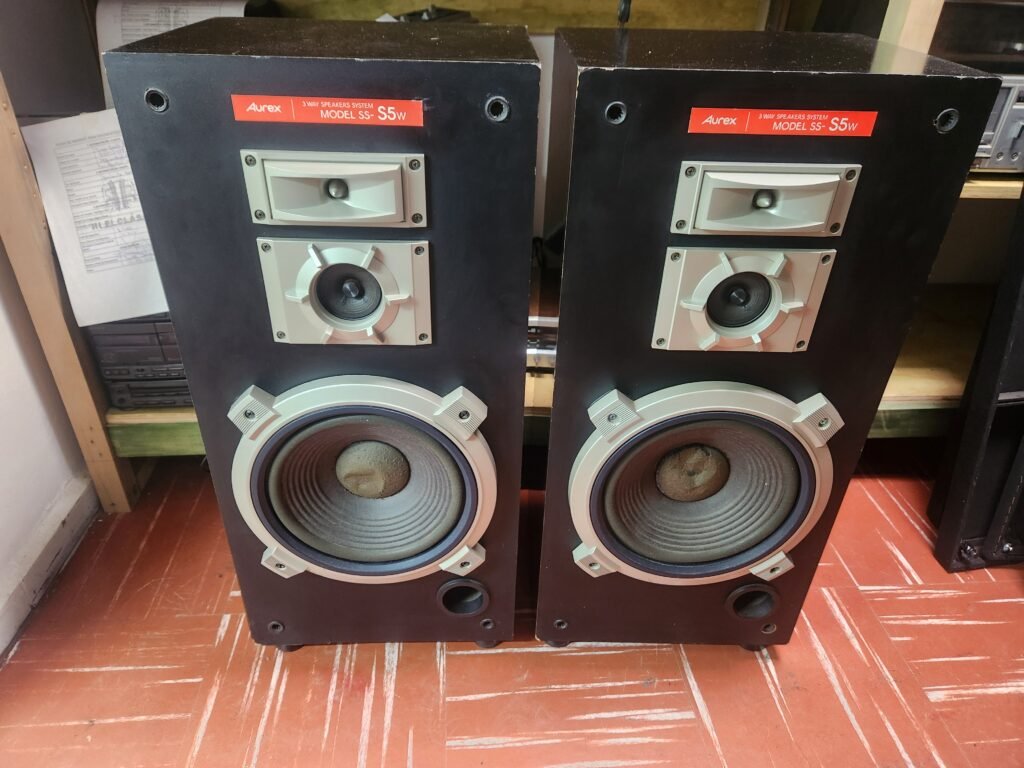 Aurex SS-S5W – Sonido japonés vintage con carácter, VENDIDA