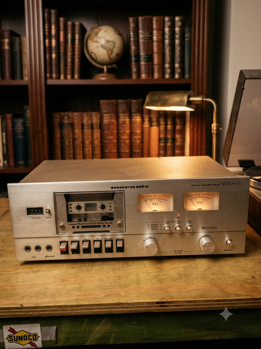 Marantz SD-1015 – La elegancia del cassette en su máxima expresión