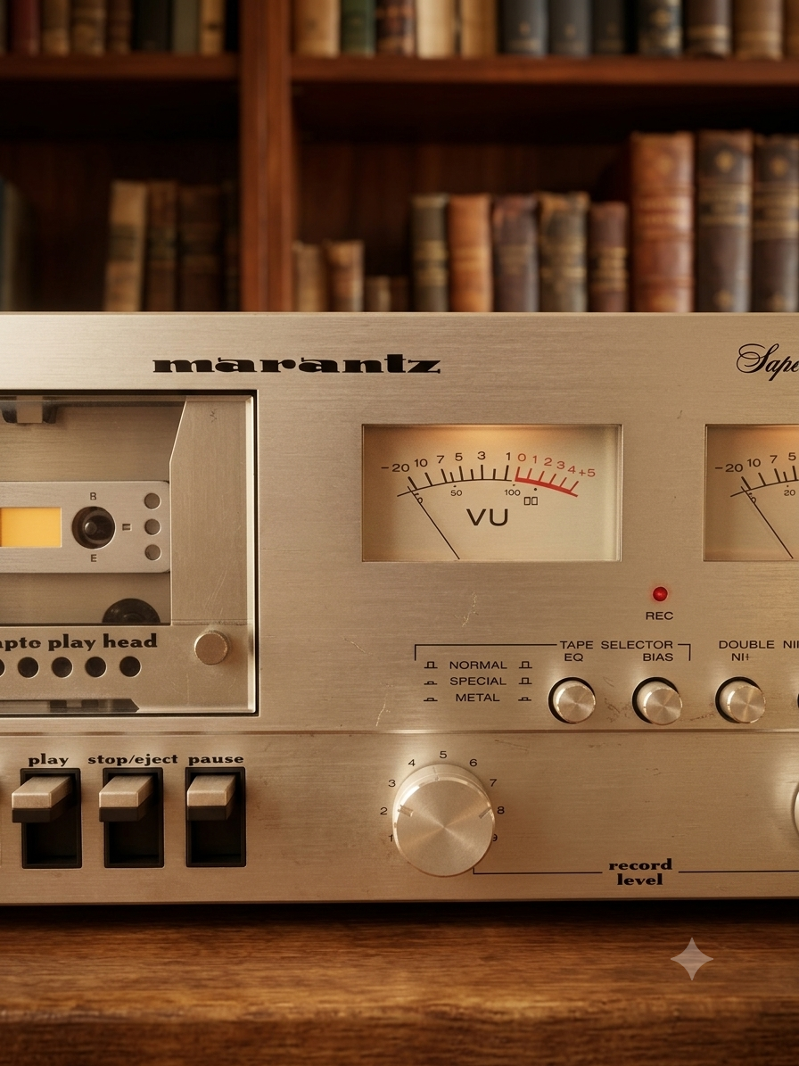 Marantz SD-1015 – La elegancia del cassette en su máxima expresión - Imagen 3