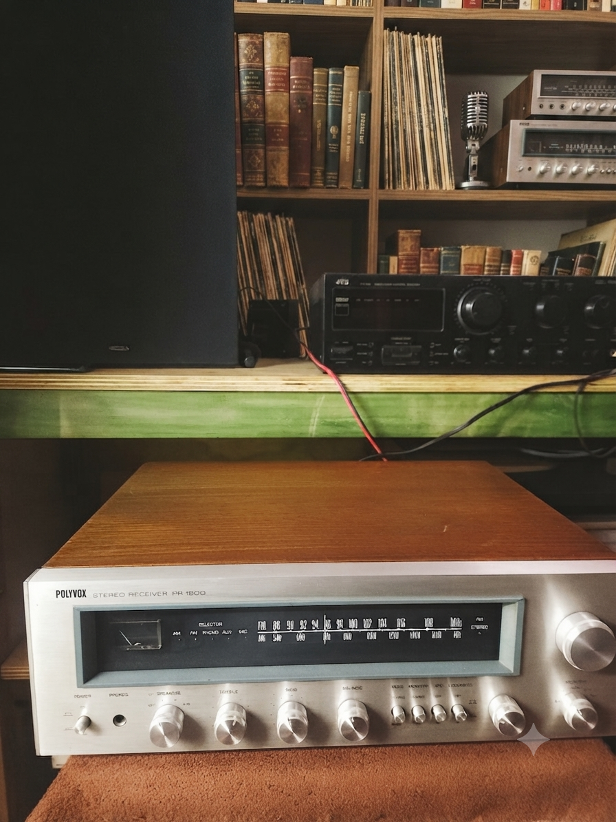 Polyvox PR-1500 | Receiver Vintage Restaurado - Imagen 4