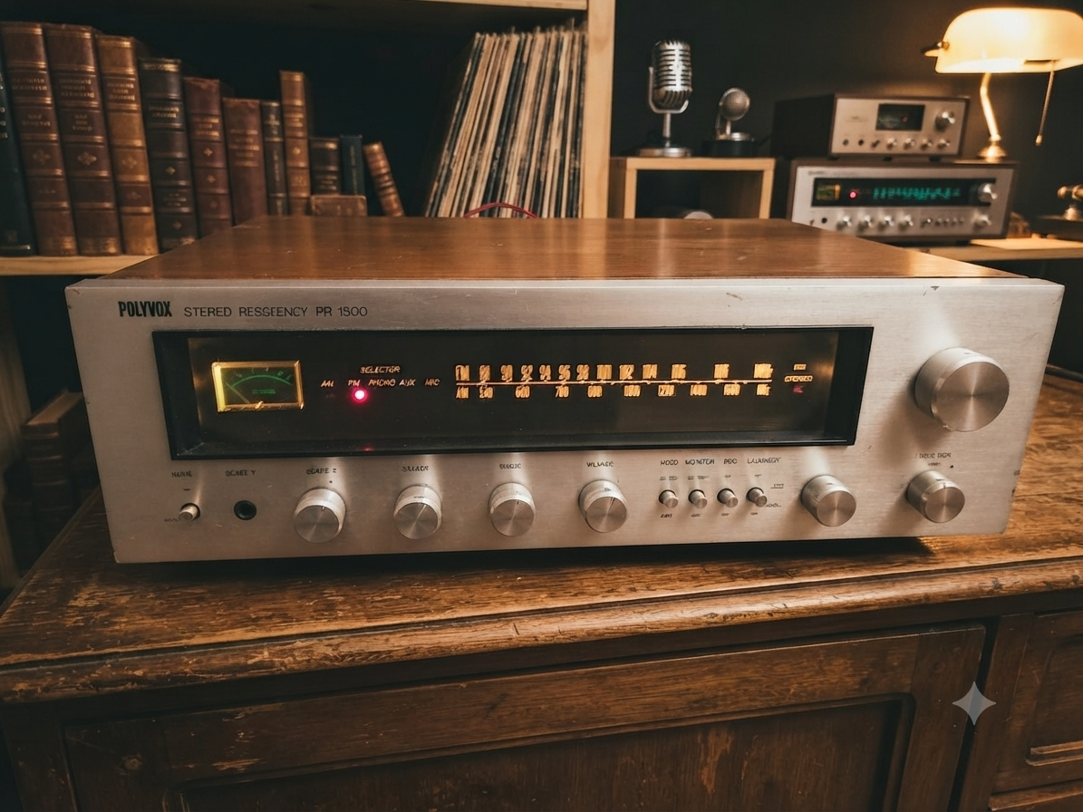 Polyvox PR-1500 | Receiver Vintage Restaurado